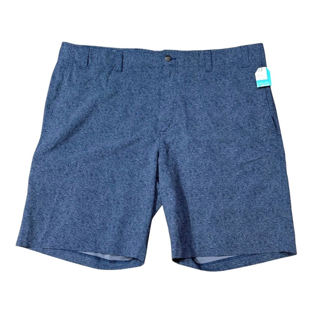 Callaway Mens Golf Shorts Size 40 Blue Heather Performance Polyester Elastane